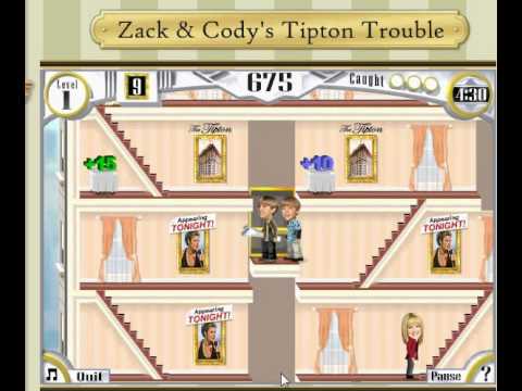 Zack And Cody Tipton Trouble Game To Play