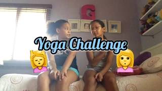 Yoga Challenge Haciendo Poses De Yogagia & Paullete