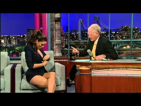 Eva Longoria on David Letterman