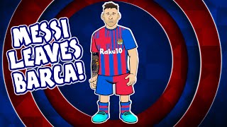Messi Leaves Barcelona Lionel Messi Farewell Song Press Conference