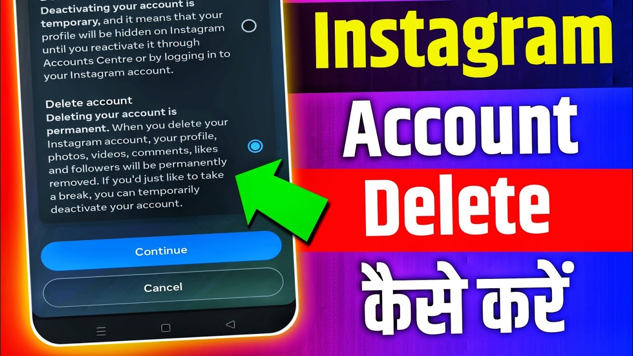 How to DELETE INSTAGRAM ACCOUNT 2024 Step by Step! How to DELETE INSTAGRAM ACCOUNT 2024 Step by Step!
