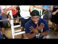 405 Pounds On The Bench Press