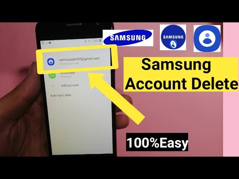 How to Remove Samsung Account | Samsung Account Delete How to Remove Samsung Account | Samsung Account Delete