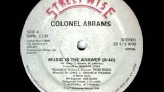 Watch Colonel Abrams Music Is The Answer video