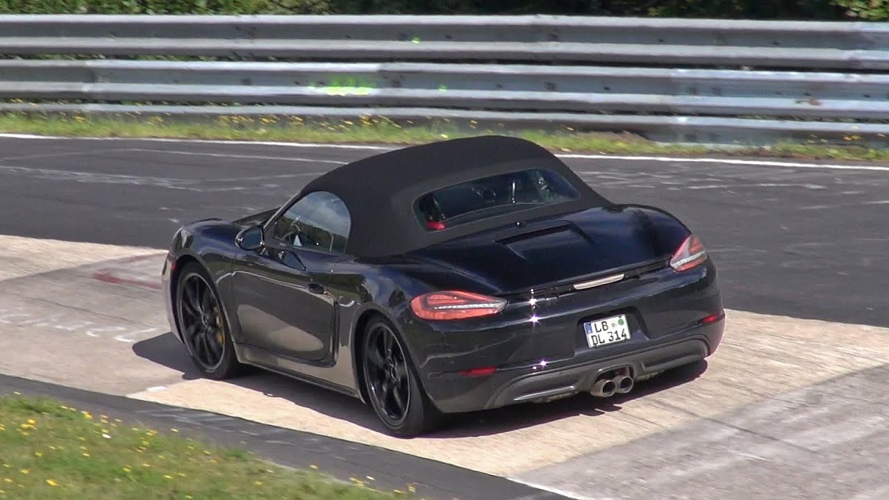 2016 Porsche 981 Boxster S MkII - Exhaust Sounds ... - YouTube