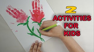 2 Amazing Activities For Kids Kids Handsprint Activity Superman Handcuffs Craft