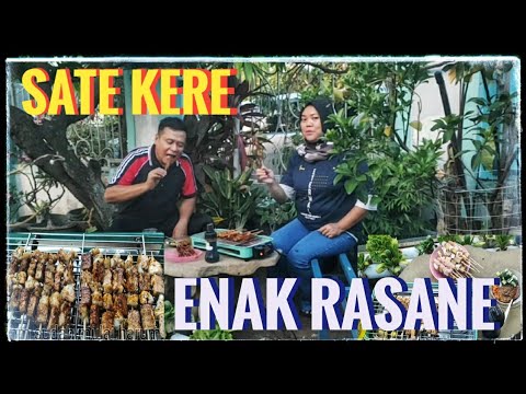 Cara membuat sate kere dan bumbunya | bakar sate ciptakan kenikmatan sore