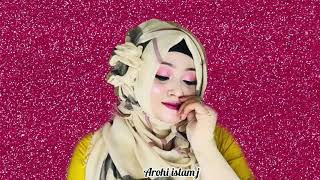 Floral Hijab Tutorial For Parties Arohi Islam J