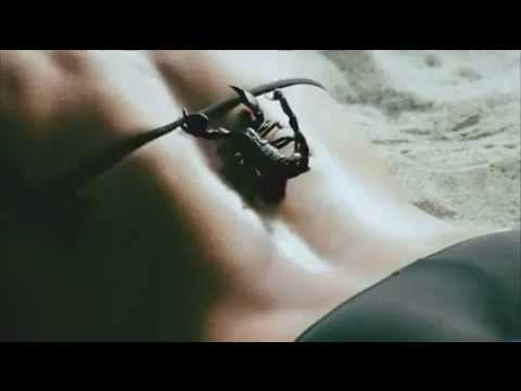 Catrinel Menghia Fiat 500 Abarth Cabrio and Black Scorpion 'Topless' Commercial Advertisement 2012