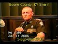 Problems, mistreatment, illegal proceedures? The Sheriff of Boone County KY has been guilty of these. Complaints should be directed to this office.
