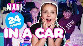 24 HOUR CHALLENGE OVERNIGHT IN A CAR (MANI CAST)??| Piper Rockelle