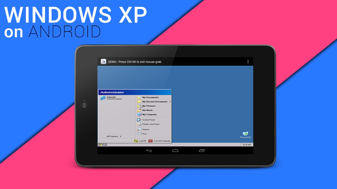 How To Install &amp; Run Windows XP/95 on Android - NO PC ...