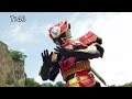 Akaninger Choizetsu First Transformation - Power Rangers Shuriken sentai Ninninger