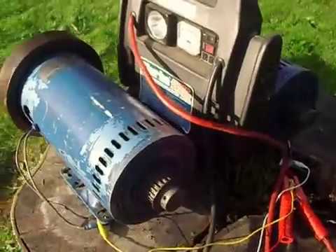 Treadmill motor -ideal home build wind, water or engine power 