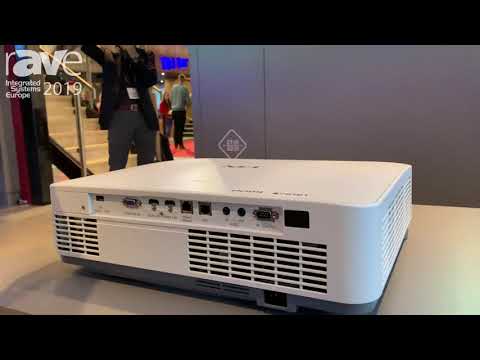 ISE 2019: NEC Display Intros the P525UL Entry-Level Laser Projector