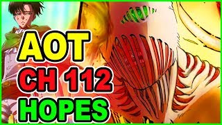 Levi Vs WarHammer Titan? Eren Loves Mikasa Ending? Attack on Titan Chapter 112 Predictions