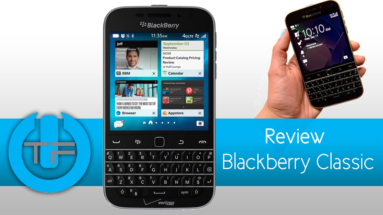 Video: análisis de BlackBerry Classic