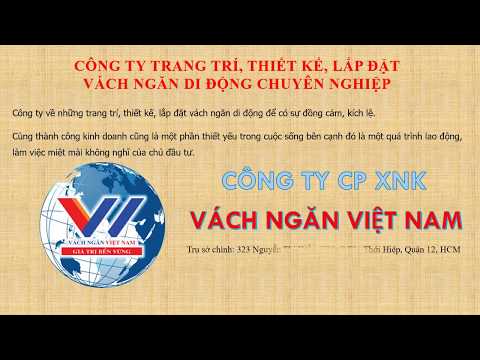 Công Ty Trang Trí, Thiết Kế, Lắp Đặt Vách Ngăn Di Động Chuyên Nghiệp