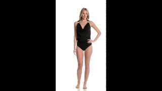 Carmen Marc Valvo Exotic Illusion Tankini Top Swimoutlet