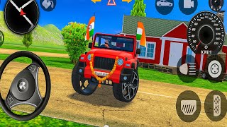 Modified Mahindra Thar Car Games Indian Cars Gadi Wala Game - Car Game Android Gameplay 2025