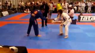 Adam Sparrow Vs Gary Chong Bjj British Open 2014 Purple Belt Masters -64Kg Semi Final
