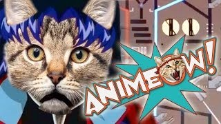Cats Fight Robots in EVANGELION: Animeow: Ep. 5