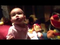 J freaks out over Ernie doll