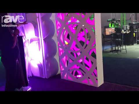 InfoComm 2018: Quest Events Features Geo Wall Scenic Walls, Pipe and Drape Solutions