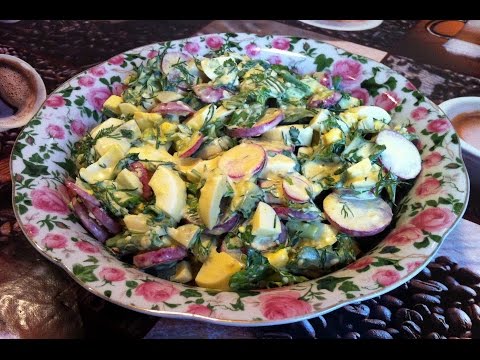 Вкусные весенние салаты с фото