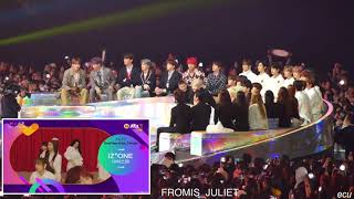 181201 Mma Bts 방탄소년단, Btob 비투비, Reaction To Gi-Dle 여자아이들, Rookie Of The Year