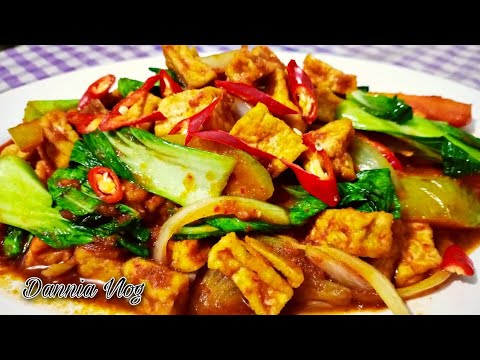 RESEP TUMIS PAKCOY TAHU PUTIH YANG MUDAH DAN SIMPEL DI JAMIN BIKIN NAGIH