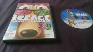 Opening To Ice Age Dawn Of The Dinosaurs 2009 Dvd 3D