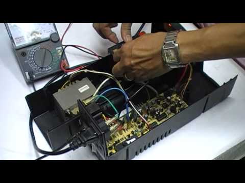 หลักการทำงานเครื่องสำรองไฟฟ้า UPS (ปฏิบัติ 1)