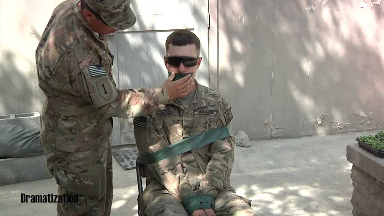 Army bondage