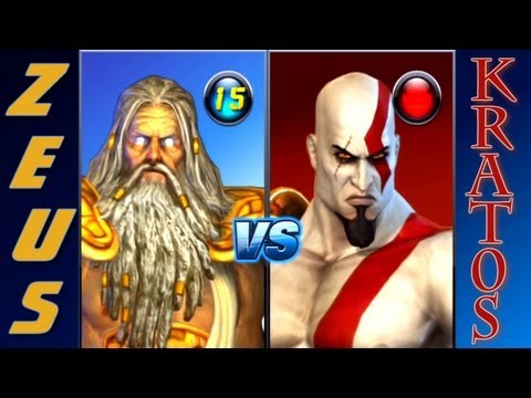Kratos vs Zeus - God of War 3 + PlayStation All Stars - Final Boss Battle - Hades Liar - HD
