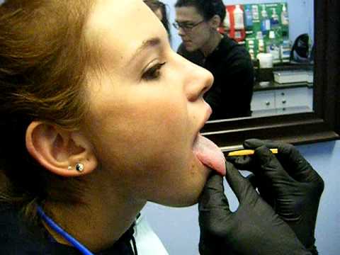 me getting my tongue pierced (: me getting my tongue pierced (: