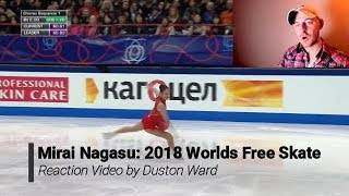 Reaction Video: Mirai Nagasu 2018 Worlds Free Skate Reaction Video: Mirai Nagasu 2018 Worlds Free Skate
