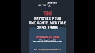 100 Artistes Pour Une Santé Mentale Sans Tabou Coups De Pinceaux, Coup De Ciseaux.