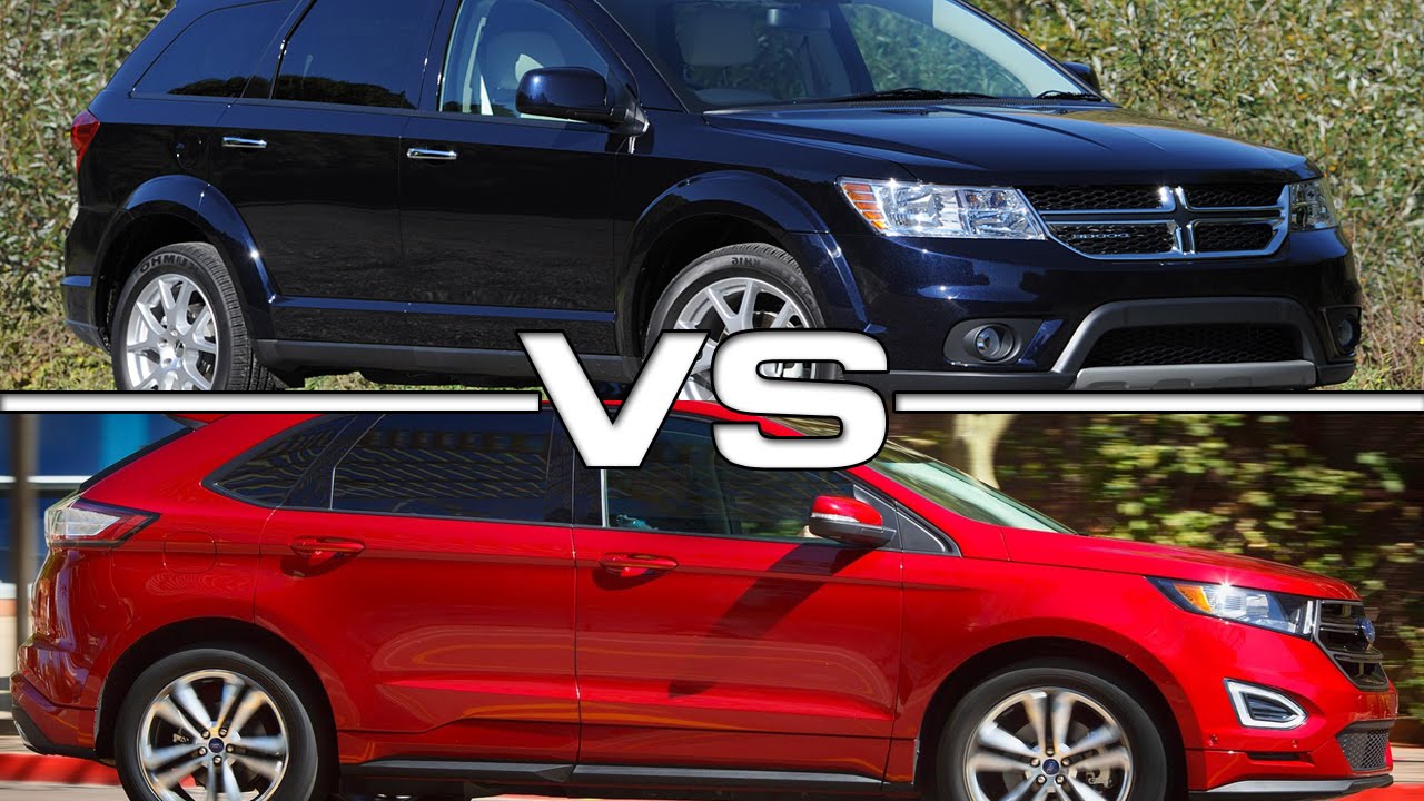2016 Dodge Journey vs 2016 Ford Edge Sport - YouTube