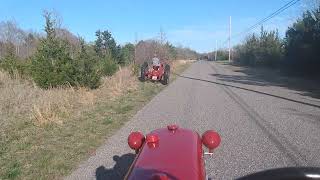 Chasing The 1938 Farmall F12 With The 1958 Farmall Cub