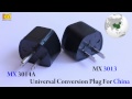 Travel adapter for China