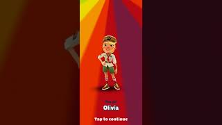 New Character Opening Olivia In Subway Surfers....