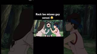 Might Guy And Rock Lee