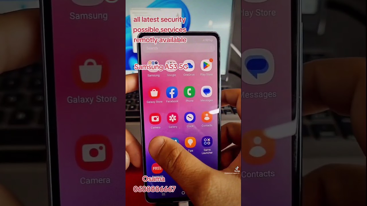 Samsung A53 5G frp remove ✅️ Samsung A53 5G frp remove ✅️