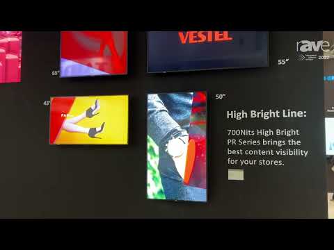 ISE 2022: Vestel Gives a Stand Tour, Shows Digital Signage Products Including LED/LCD Video Walls