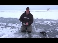 Mille Lacs Lake Fishing Video Walleye Jan 27, 2012 - On Ice (#0022)