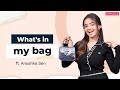 What’s In My Bag with Anushka Sen | Fashion | Beauty | K-Drama | Pinkvilla