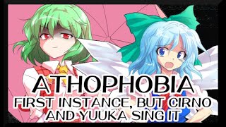 Athophobia - First Instance Touhou Vocal Mix But Cirno And Yuuka Sing It - Fnf Covers