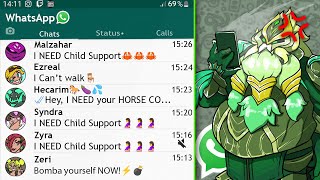 Whatsapp Gragas Has To Pay Child Support