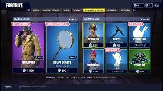 Tenue Fortnite Limier Noir Détective Privée Planeur Vice-Roi Mk1 Sac À Dos Débusqueur Loupe